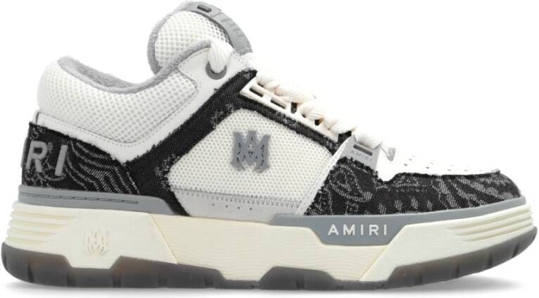 Amiri Sneakers Bandama Denim Ma-1 Gray Heren