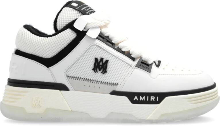 Amiri Witte Sneakers met Stervormige Perforaties White Heren