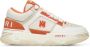 Amiri Zwarte Leren Sneakers Skelet Rubberen Zool Black Heren - Thumbnail 14
