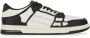 Amiri Zwarte Leren Sneakers Skelet Rubberen Zool Black Heren - Thumbnail 11