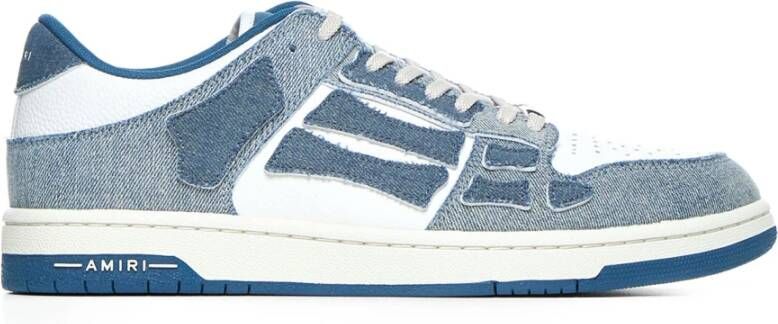 Amiri Vintage Denim Low Top Sneakers Multicolor Heren