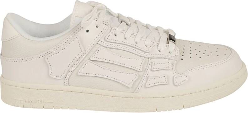 Amiri Witte lage sneakers met geperforeerde neus White Heren - Foto 2