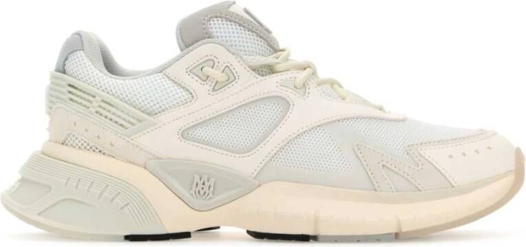 Amiri Witte Mesh Runner Sneakers White Heren