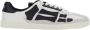 Amiri Zwarte Leren Sneakers met Skeletapplicatie Black Heren - Thumbnail 1