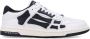 Amiri Witte Zwarte Skel Top Lage Sneakers - Thumbnail 1