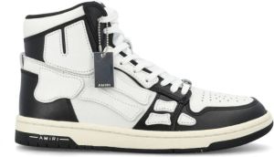 Amiri Witte Zwarte Ss23 Sneakers voor Vrouwen Wit Dames