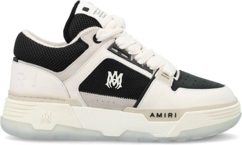 Amiri Witte Zwarte Ma-1 Sneakers Multicolor Heren