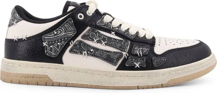 Amiri Zwarte Bandana Sneakers