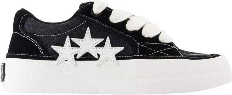 Amiri Zwarte Glitter Sunset Skate Sneakers