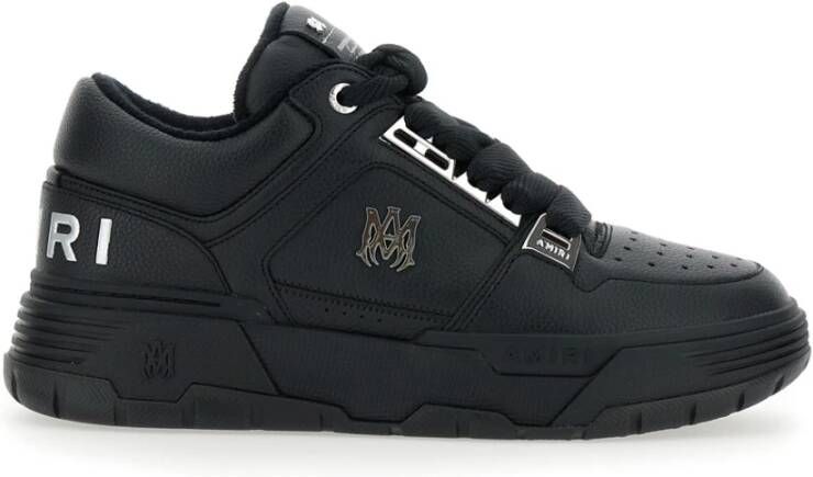 Amiri Zwarte Metallic Sneakers