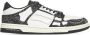 Amiri Zwarte Sneakers Bandana Denim Lage Top Multicolor Heren - Thumbnail 11