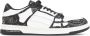 Amiri Zwarte Sneakers Bandana Denim Lage Top Multicolor Heren - Thumbnail 2