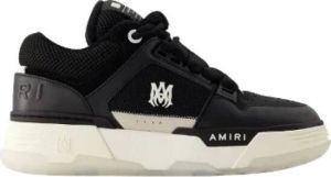 Amiri Zwarte Suède Sneakers Zwart Dames