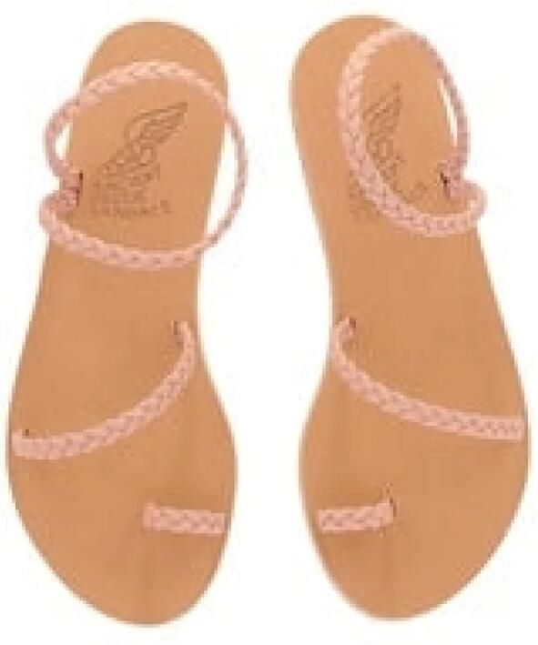 Ancient Greek Sandals Roze Synthetisch Leren Astro Teenslippers - Foto 3