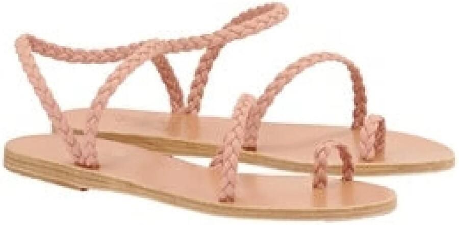 Ancient Greek Sandals Roze Synthetisch Leren Astro Teenslippers - Foto 4
