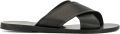 Ancient Greek Sandals Thais Slider - Zwart