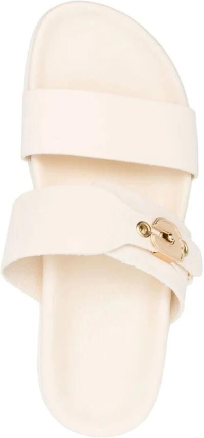 Ancient Greek Sandals Witte Leren Casual Sandalen White Dames - Foto 2