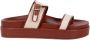 Ancient Greek Sandals Canvas Platform Sandaal - Thumbnail 1