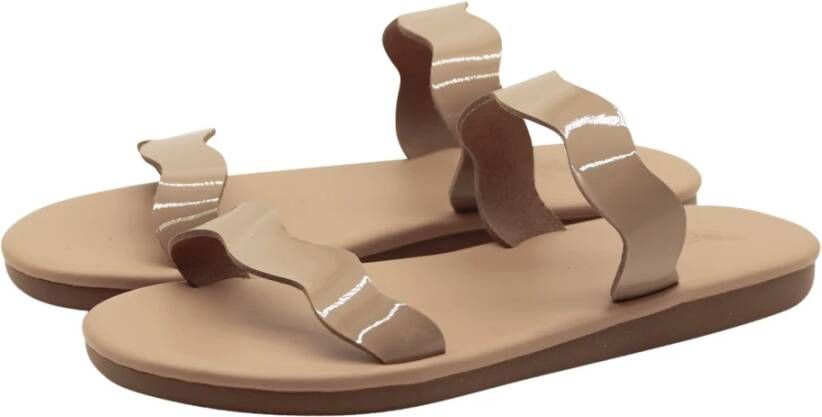 Ancient Greek Sandals Flat Sandals Beige Dames