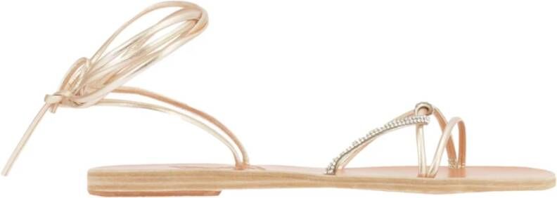 Ancient Greek Sandals Flat Sandals Beige Dames
