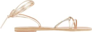 Ancient Greek Sandals Flat Sandals Beige Dames