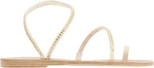 Ancient Greek Sandals Flat Sandals Beige Dames