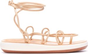 Ancient Greek Sandals Flat Sandals Beige Dames