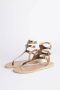 Ancient Greek Sandals Schiava Platte Sandalen Beige Dames - Thumbnail 1