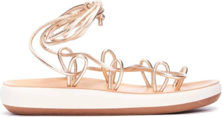 Ancient Greek Sandals Flat Sandals Geel Dames