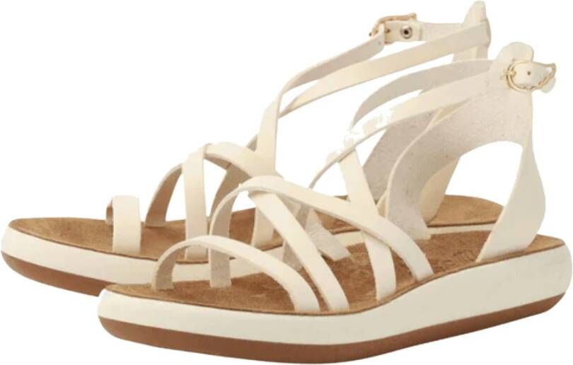 Ancient Greek Sandals Flat Sandals Wit Dames