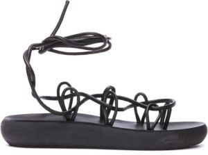 Ancient Greek Sandals Flat Sandals Zwart Dames