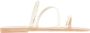 Ancient Greek Sandals Handgemaakte leren sandalen met emaille kettingdetail - Thumbnail 1