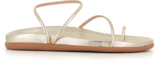 Ancient Greek Sandals Platino Leren Sandalen met Zachte Bandjes
