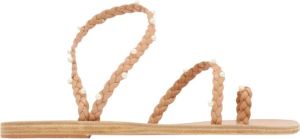 Ancient Greek Sandals Sandalen eleftheria Beige Dames