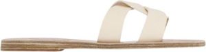 Ancient Greek Sandals Sliders Beige Dames