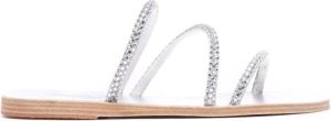 Ancient Greek Sandals Sliders Grijs Dames