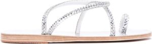 Ancient Greek Sandals Sliders Grijs Dames