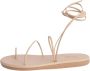 Ancient Greek Sandals Witte Gevlochten Griekse Sandaal Beige Dames - Thumbnail 5