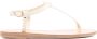 Ancient Greek Sandals Witte leren casual platte sandalen - Thumbnail 1