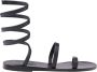 Ancient Greek Sandals Elegante platte sandalen voor vrouwen Black Dames - Thumbnail 1