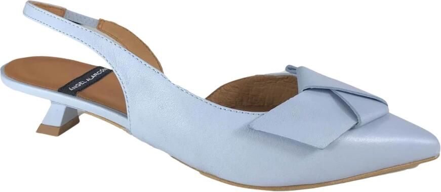 ÁNGEL ALARCÓN Ángel Alarcón Slingbacks Dames 25055 Maat: 40 Materiaal: Leer Kleur: Blauw - Foto 3
