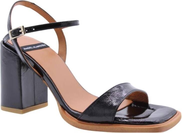 Angel Alarcon Sandaal Zwart Dames