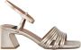 Angel Alarcon Elegant High Heel Sandals Yellow Dames - Thumbnail 4