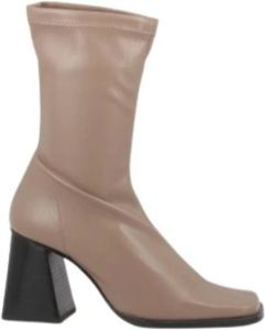 Angel Alarcon Heeled Boots Beige Dames