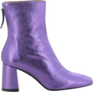 Angel Alarcon Heeled Boots Paars Dames