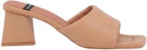 Angel Alarcon Heeled Mules Beige Dames