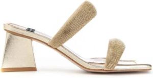 Angel Alarcon Heeled Mules Geel Dames