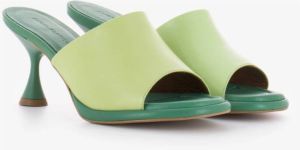 Angel Alarcon Heeled Mules Groen Dames