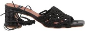 Angel Alarcon Heeled Mules Zwart Dames