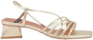 Angel Alarcon High Heel Sandals Geel Dames